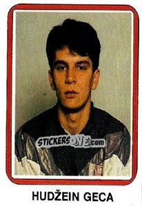 Sticker Nudžein Geca - Fudbal 1990-1991 n. 305 - Decje Novine