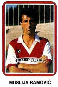 Cromo Muslija Ramovic - Fudbal 1990-1991 n. 310 - Decje Novine