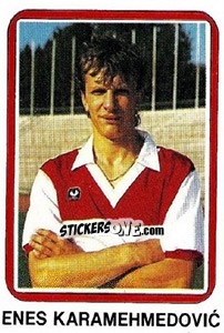 Sticker Enes Karamehmedovic - Fudbal 1990-1991 n. 316 - Decje Novine