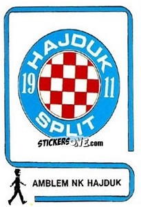 Sticker Emblem - Fudbal 1990-1991 n. 318 - Decje Novine