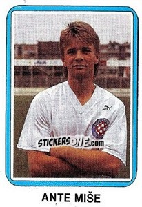 Sticker Ante Miše - Fudbal 1990-1991 n. 329 - Decje Novine