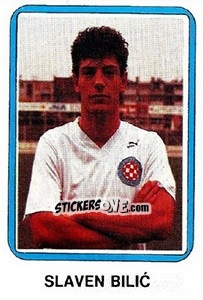 Sticker Slaven Bilic - Fudbal 1990-1991 n. 333 - Decje Novine