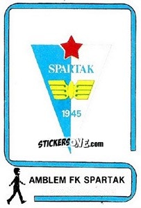 Sticker Emblem - Fudbal 1990-1991 n. 339 - Decje Novine