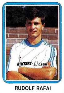 Sticker Rudolf Rafai - Fudbal 1990-1991 n. 344 - Decje Novine