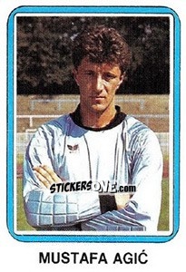 Sticker Mustafa Agic - Fudbal 1990-1991 n. 356 - Decje Novine