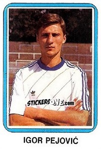 Sticker Igor Pejovic - Fudbal 1990-1991 n. 357 - Decje Novine
