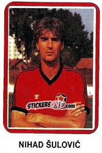 Figurina Nihad Šulovic - Fudbal 1990-1991 n. 367 - Decje Novine