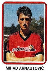 Figurina Mihad Arnautovic - Fudbal 1990-1991 n. 369 - Decje Novine