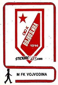 Sticker Emblem - Fudbal 1990-1991 n. 381 - Decje Novine