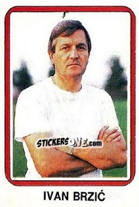 Sticker Ivan Brzic - Fudbal 1990-1991 n. 382 - Decje Novine