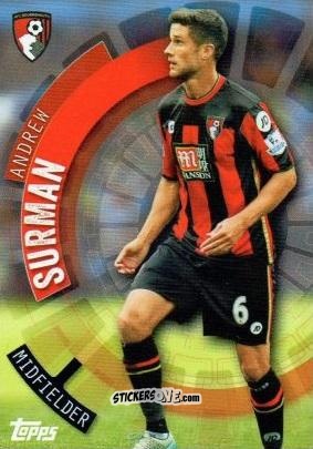 Figurina Andrew Surman - Premier Club 2015-2016 n. 4 - Topps