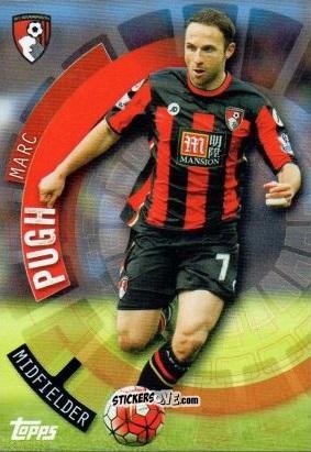 Figurina Marc Pugh - Premier Club 2015-2016 n. 6 - Topps