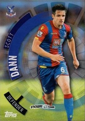 Cromo Scott Dann - Premier Club 2015-2016 n. 31 - Topps