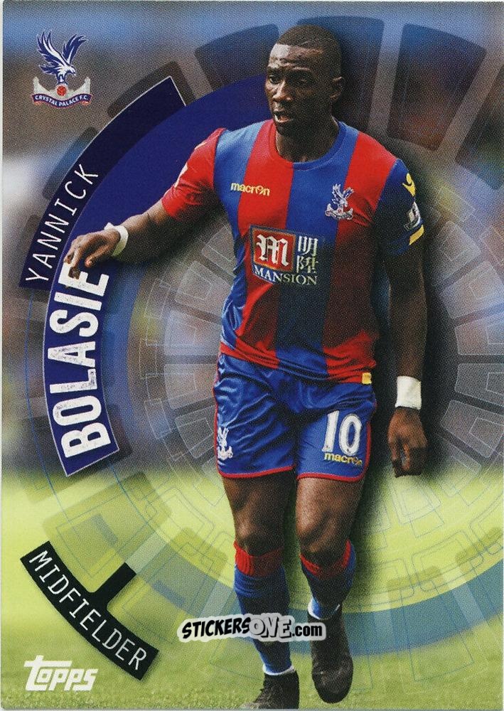 Cromo Yannick Bolasie - Premier Club 2015-2016 n. 33 - Topps