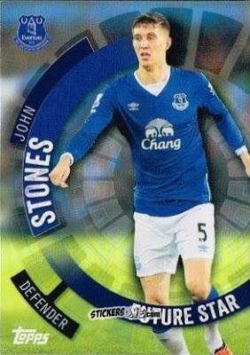Cromo John Stones - Premier Club 2015-2016 n. 40 - Topps