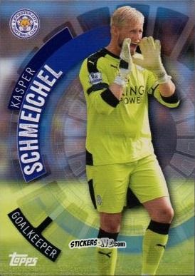 Cromo Kasper Schmeichel - Premier Club 2015-2016 n. 46 - Topps