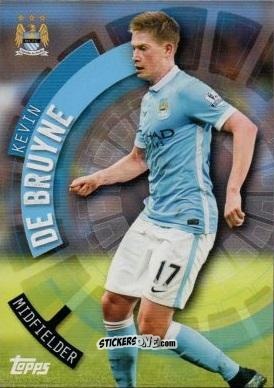 Figurina Kevin De Bruyne - Premier Club 2015-2016 n. 64 - Topps