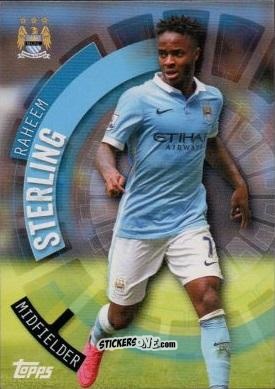 Sticker Raheem Sterling - Premier Club 2015-2016 n. 66 - Topps