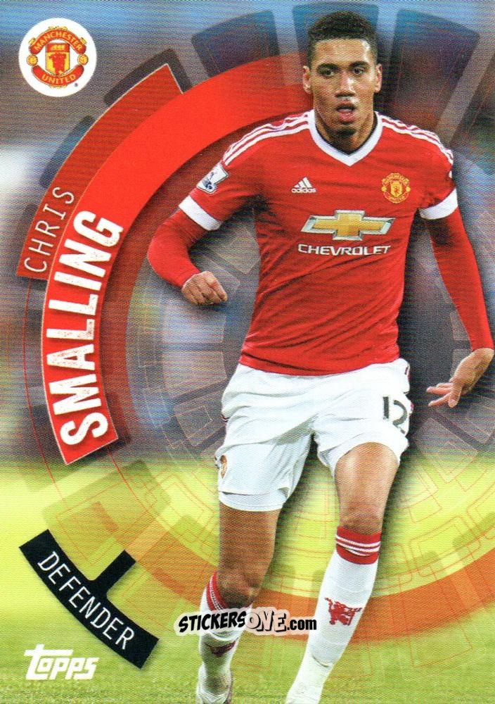 Sticker Chris Smalling - Premier Club 2015-2016 n. 69 - Topps