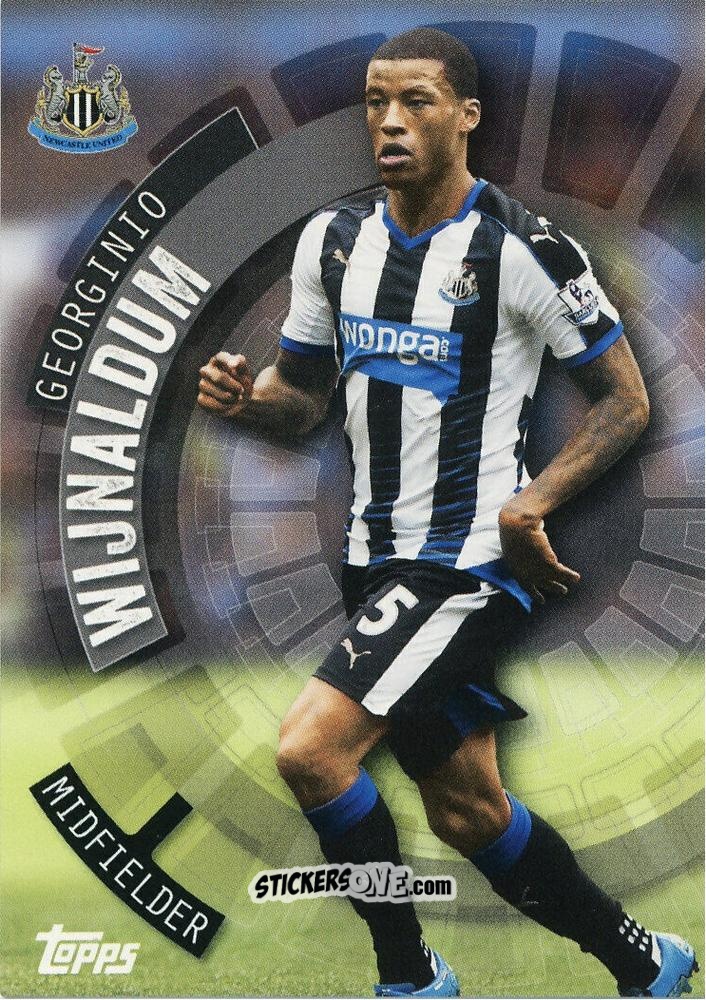 Sticker Georginio Wijnaldum - Premier Club 2015-2016 n. 80 - Topps