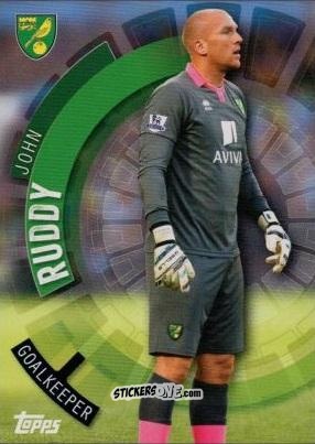 Cromo John Ruddy - Premier Club 2015-2016 n. 83 - Topps