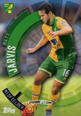 Cromo Matt Jarvis - Premier Club 2015-2016 n. 88 - Topps
