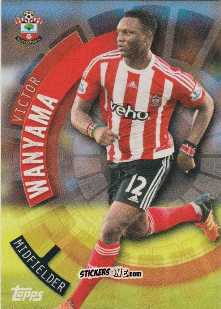 Figurina Victor Wanyama - Premier Club 2015-2016 n. 94 - Topps