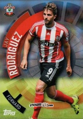 Figurina Jay Rodriguez - Premier Club 2015-2016 n. 98 - Topps