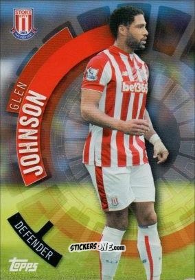Cromo Glen Johnson - Premier Club 2015-2016 n. 100 - Topps