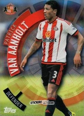 Sticker Patrick van Aanholt - Premier Club 2015-2016 n. 108 - Topps