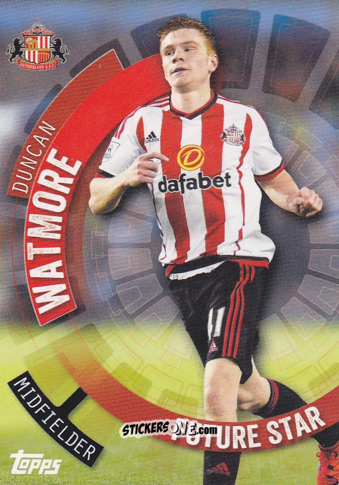 Sticker Duncan Watmore - Premier Club 2015-2016 n. 112 - Topps