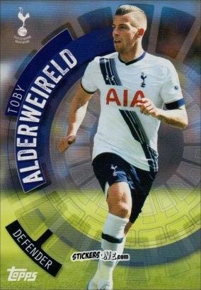 Sticker Toby Alderweireld - Premier Club 2015-2016 n. 121 - Topps