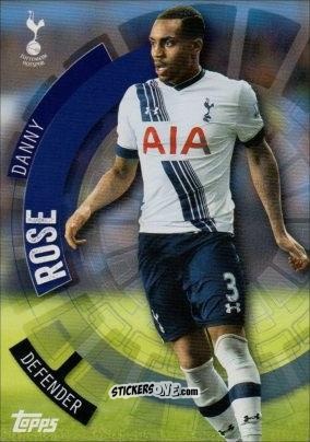 Sticker Danny Rose - Premier Club 2015-2016 n. 123 - Topps