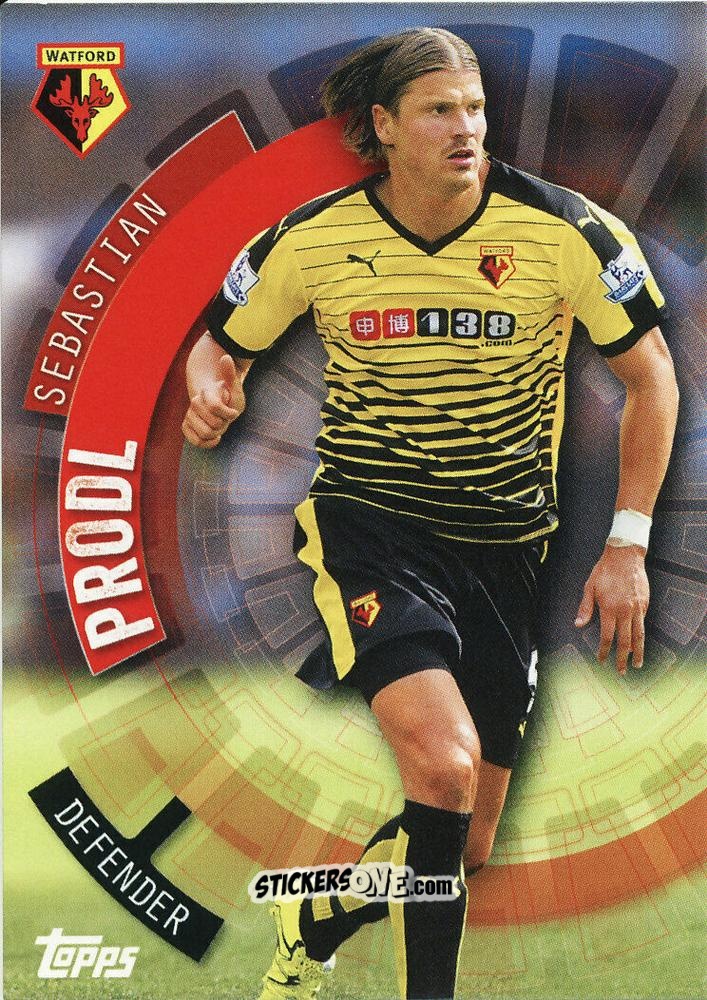 Cromo Sebastian Prodl - Premier Club 2015-2016 n. 131 - Topps