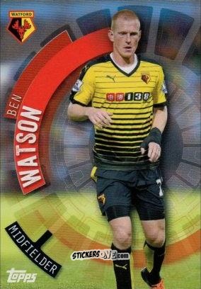 Cromo Ben Watson - Premier Club 2015-2016 n. 135 - Topps