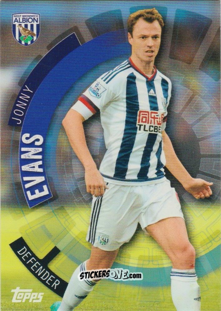 Sticker Jonny Evans - Premier Club 2015-2016 n. 138 - Topps