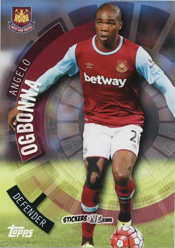 Cromo Angelo Ogbonna - Premier Club 2015-2016 n. 145 - Topps