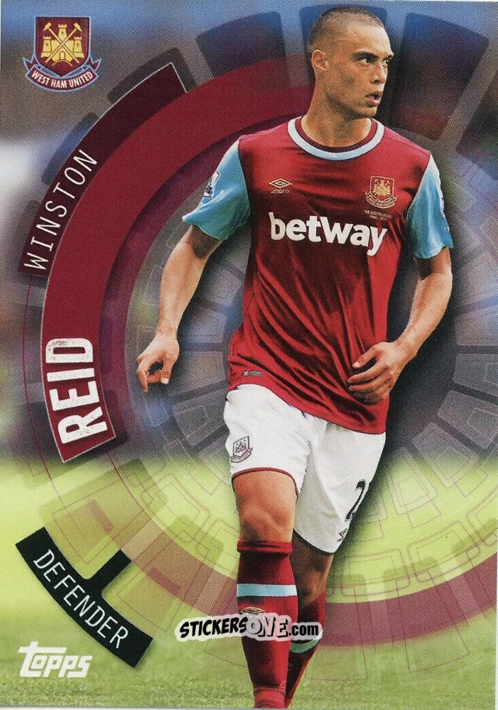 Cromo Winston Reid - Premier Club 2015-2016 n. 146 - Topps