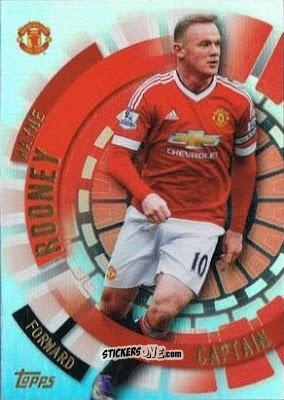 Cromo Wayne Rooney - Premier Club 2015-2016 n. 160 - Topps