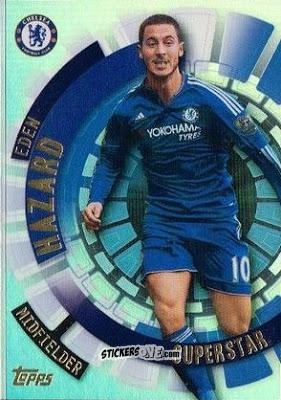 Figurina Eden Hazard - Premier Club 2015-2016 n. 173 - Topps