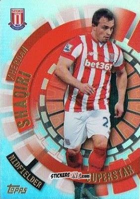 Sticker Xherdan Shaqiri - Premier Club 2015-2016 n. 177 - Topps