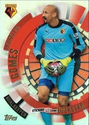 Sticker Heurelho Gomes - Premier Club 2015-2016 n. 179 - Topps