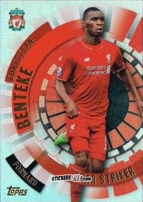 Cromo Christian Benteke - Premier Club 2015-2016 n. 188 - Topps