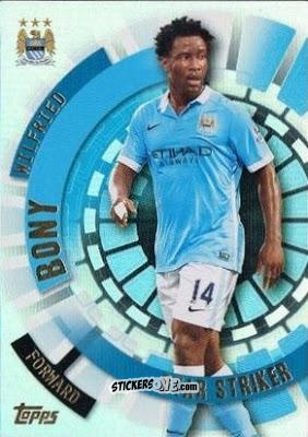 Figurina Wilfried Bony - Premier Club 2015-2016 n. 189 - Topps