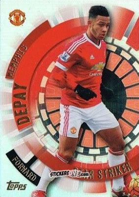 Cromo Memphis Depay - Premier Club 2015-2016 n. 190 - Topps