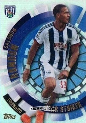 Figurina Salomon Rondon - Premier Club 2015-2016 n. 199 - Topps