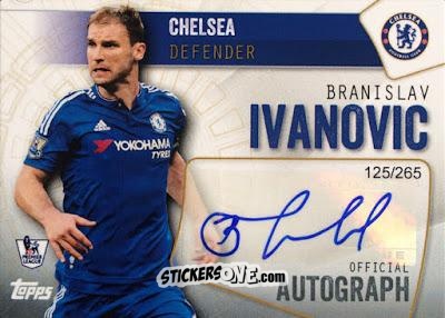 Sticker Branislav Ivanovic - Premier Club 2015-2016 n. A-BI - Topps