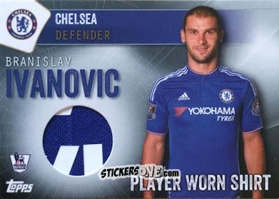 Sticker Branislav Ivanovic - Premier Club 2015-2016 n. PWS-BI-a - Topps