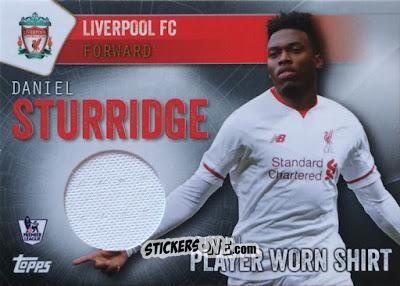 Sticker Daniel Sturridge - Premier Club 2015-2016 n. PWS-DS-a - Topps