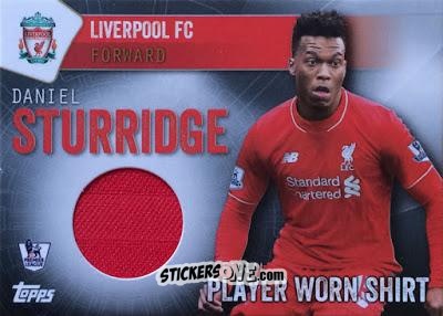Sticker Daniel Sturridge - Premier Club 2015-2016 n. PWS-DS-h - Topps